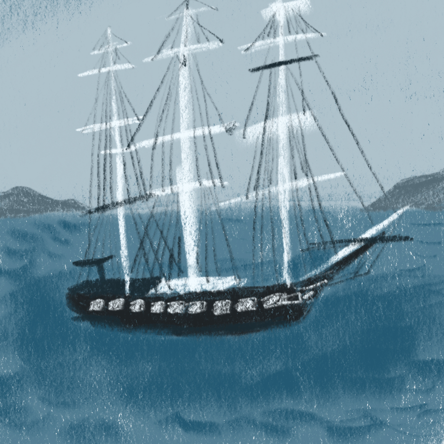 What does the ship represent in Oliver Wendell Holmes' "Old Ironsides"?